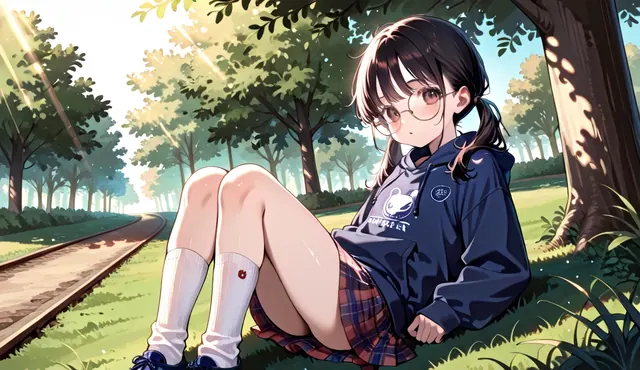 Anime illustration made with Anime Art AI, Manga Reader