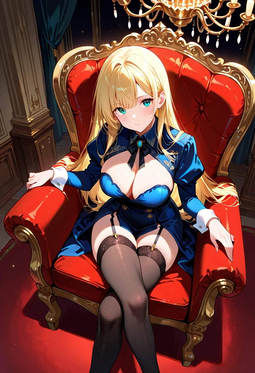 Chica anime IA escena de boudoir